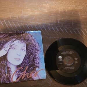 Cher Vinyl Record with Sleeve - Black